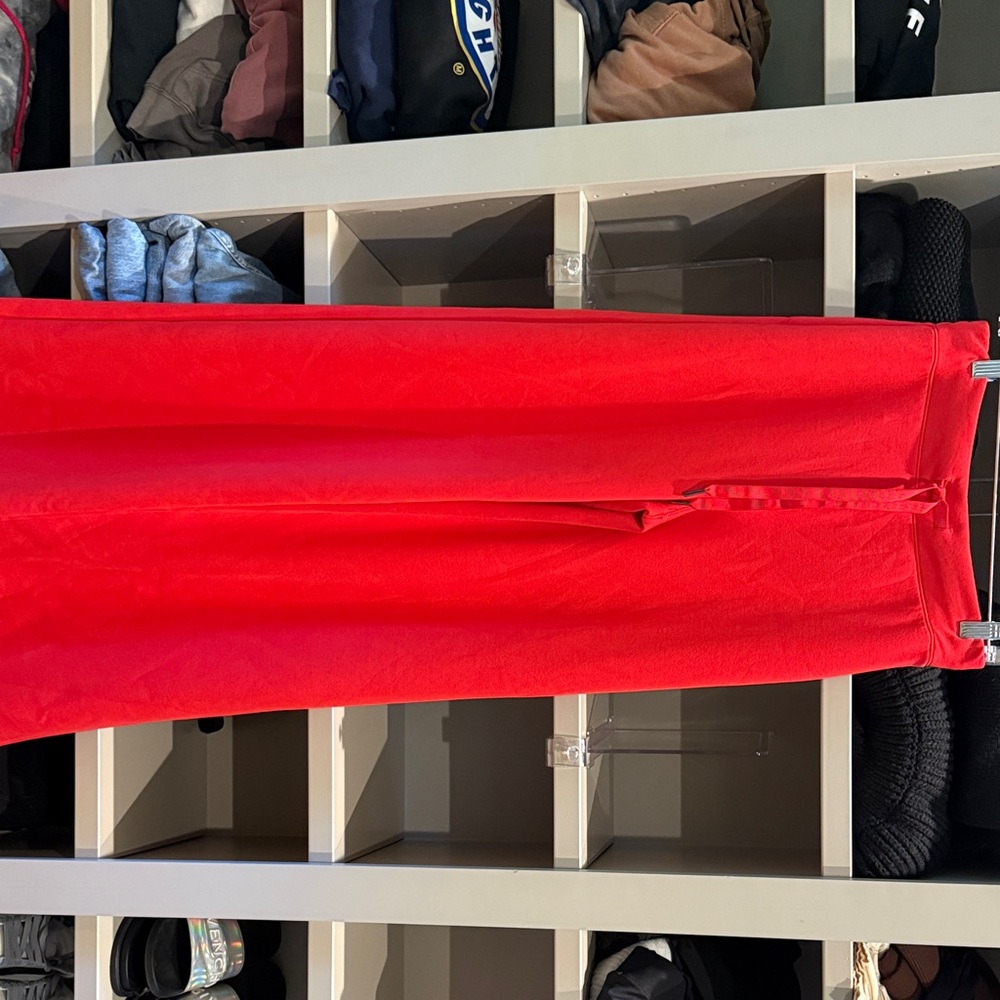 SPANX Red Track Pants